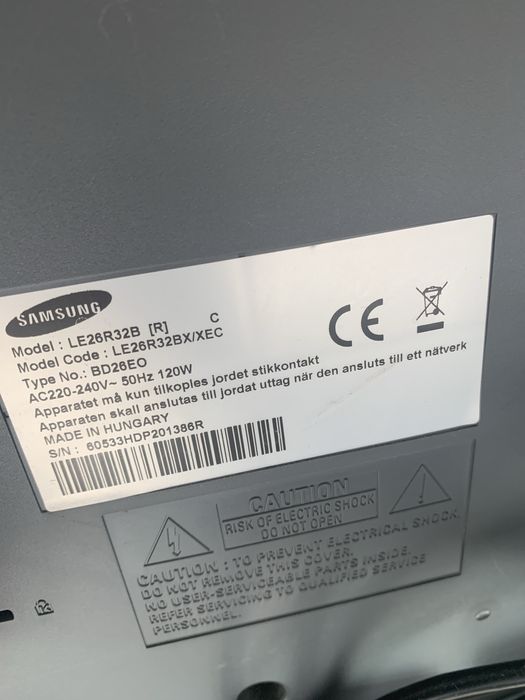 Tv Samsung LE26R32BX