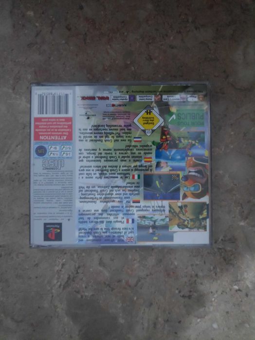 PS1 - Jogo Crash Bandicoot 3