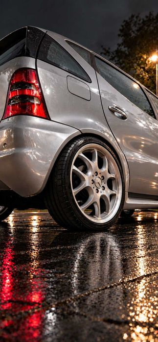 Mercedes A210  AMG-EVOLUTION-zamiana