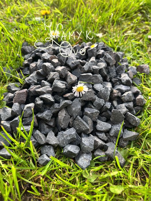 BAZALT Grys Kamień Bazaltowy, Kruszywo Ozdobne do Ogrodu i Parking!