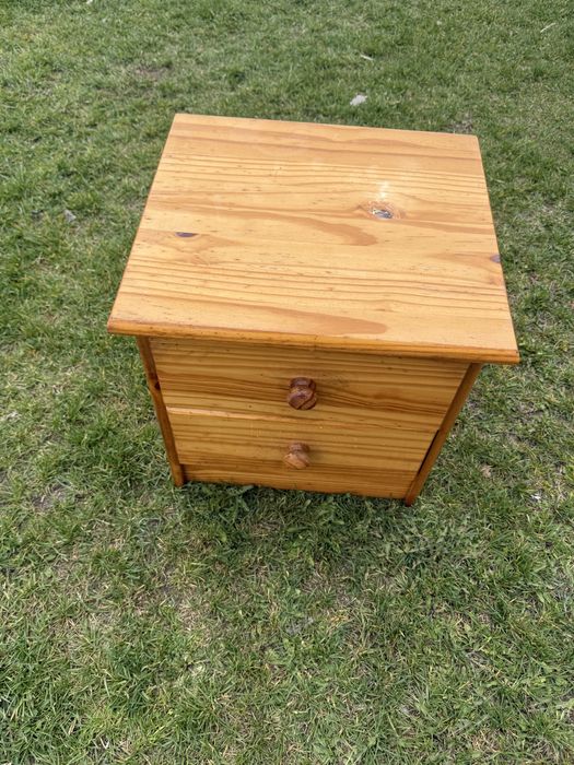 Szafka nocna drewniana x2