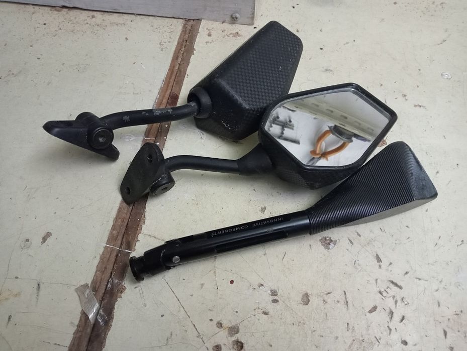 Retrovisores para motas o preço e dos 3 retrovisores