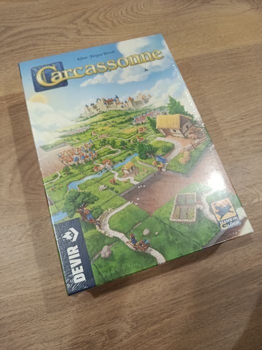 Carcassonne - jogo de tabuleiro em espanhol