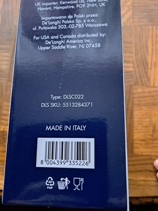 Pojemnik na mleko DeLonghi latte crema system