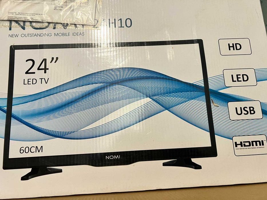 Телевізори Samsung 109, LG 108, Hisense 100, Nomi 60 см
