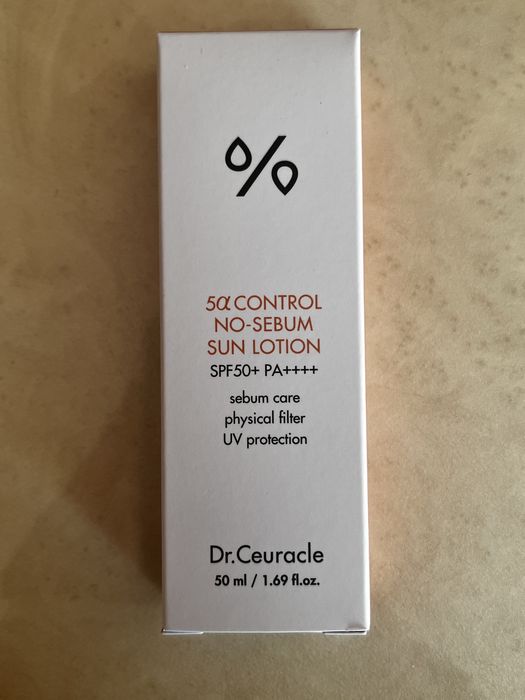Spf Dr.Ceuracle 5α Control No Sebum Sun Lotion