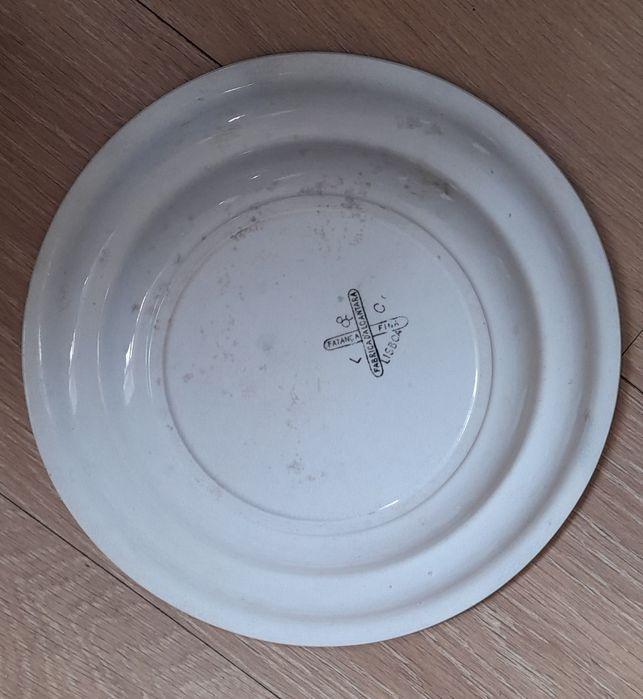 Pratos antigos fábrica Alcântara