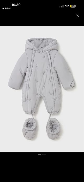 Комбінезон зимовий Mayoral сірий