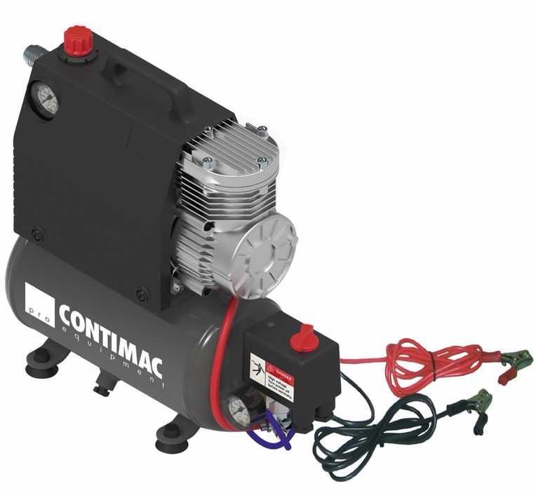 Nowy kompresor Contimac Handy 12/24 V – 5 l, 8 bar