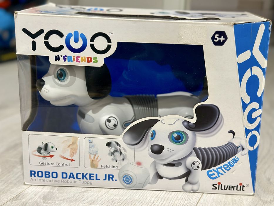 Іграшка робот-собака — інтерактивна, як нова, з коробкою!