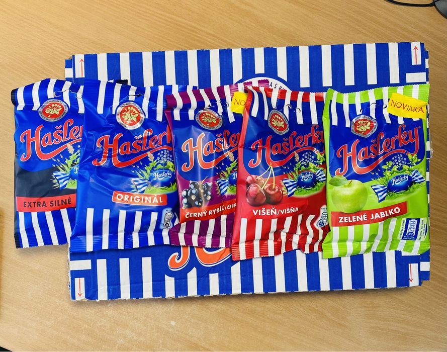 Цукерки Haslerky (Хашлярки)