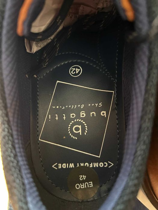 nowe eleganckie buty Bugatti r. 42 okazja!