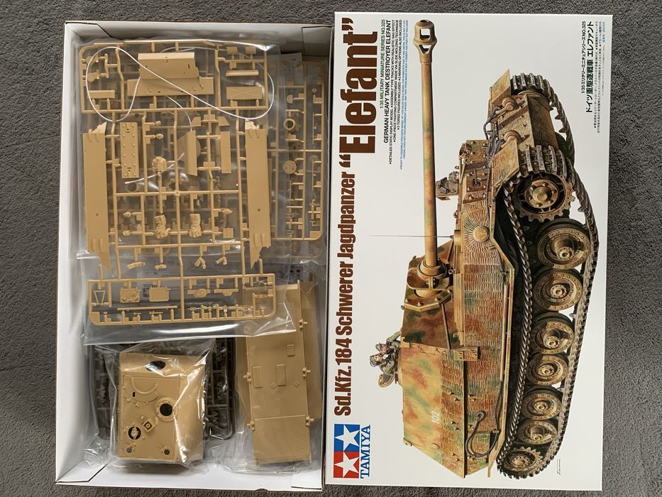 Czołg Elefant model do sklejania Tamiya 35325