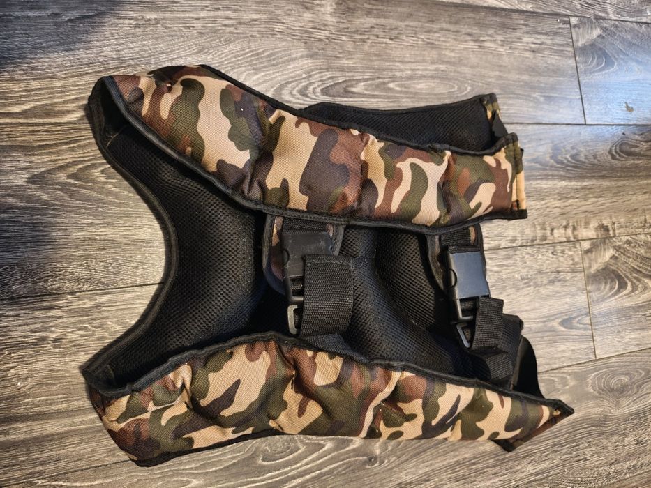 Kamizelka o wadze 10kg do cwiczeń