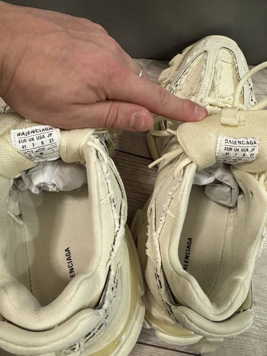 Мужские оригинальные кроссовки Balenciaga размер 41