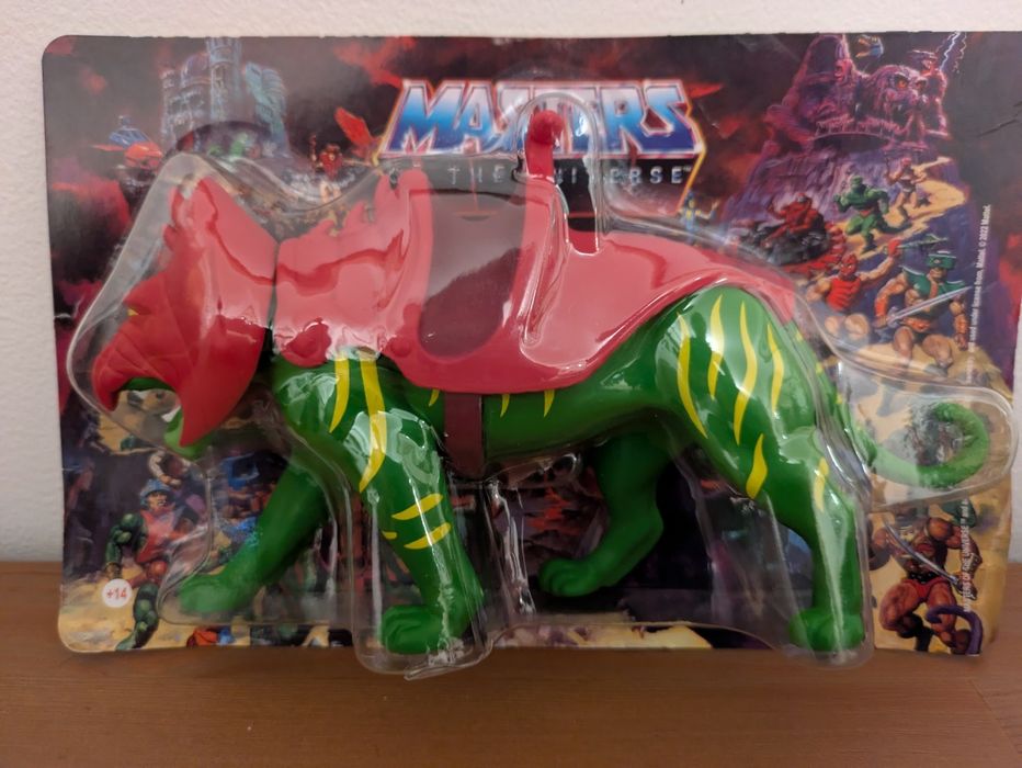 C NOVO e SELADO " MOTU - Masters of Universe - BATTLECAT "