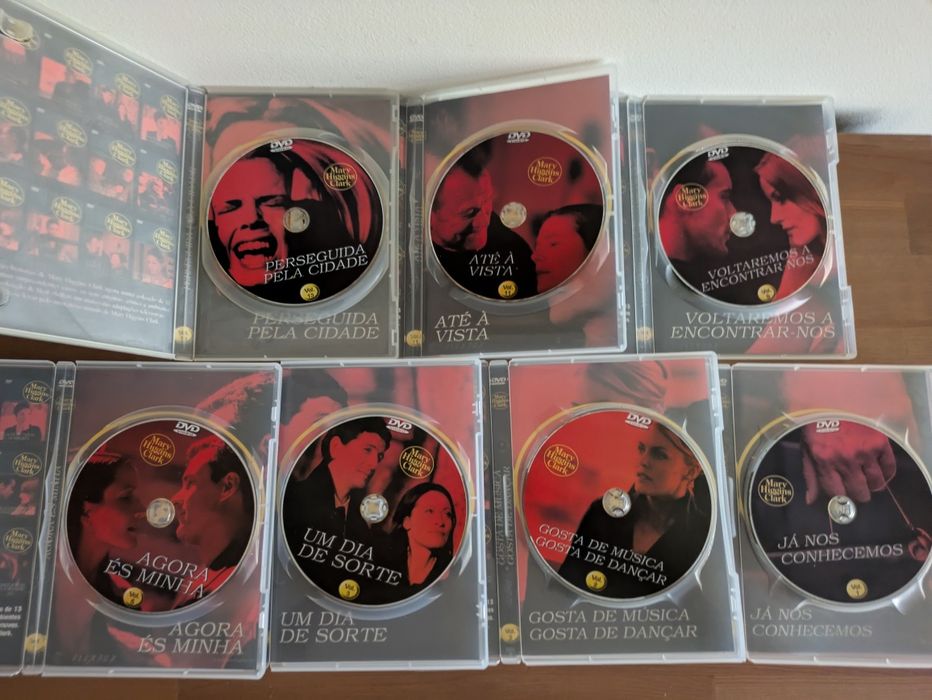 DVD Coleção " Mary Higgins Clark " 7Us (Como Novos)