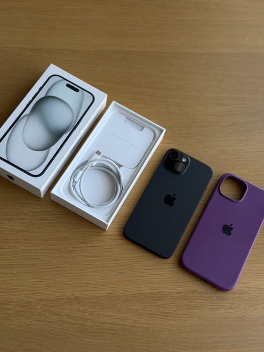 Apple Iphone 15 256gb + obudowa