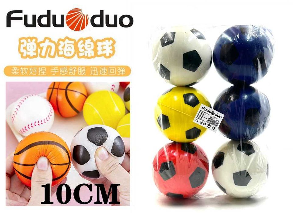 Bolas de Força de Preensão em Material PU, Macias e Leves