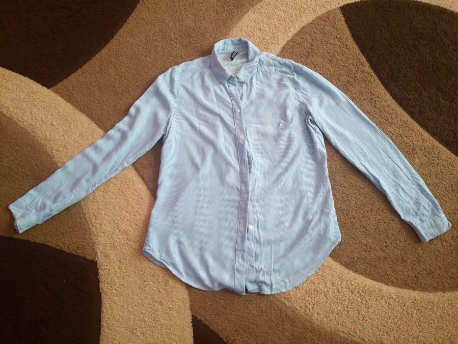 Koszula elegancka niebieska