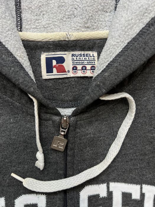 Bluza Russell Athletic zipped grey