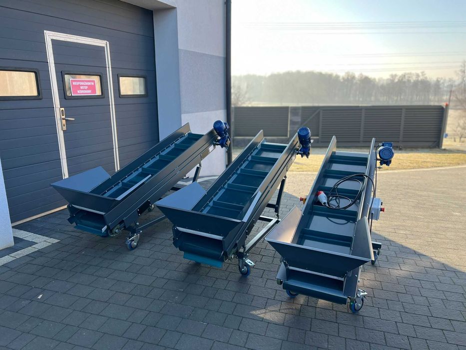 Przenosnik taśmowy 2 metry podajnik taśmowy taśmociąg PRODUCENT