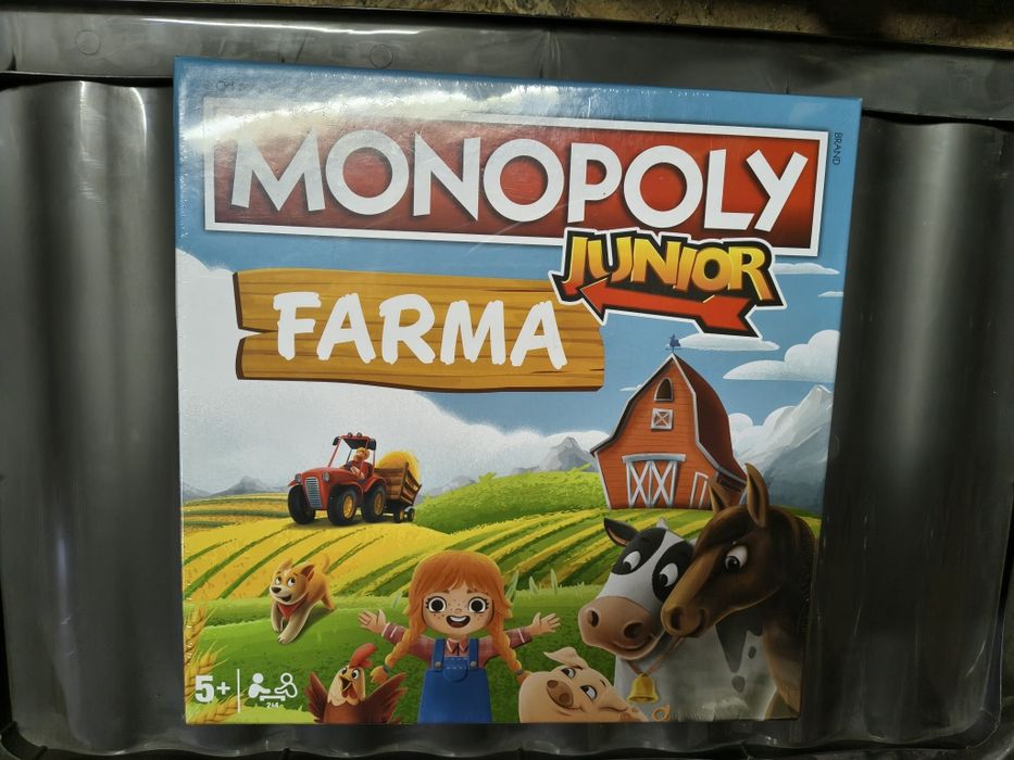Monopoly junior Farma nowa
