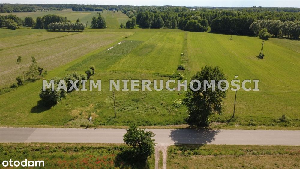 Duża działka inwestycyjna 0,62 ha pod 4 domy