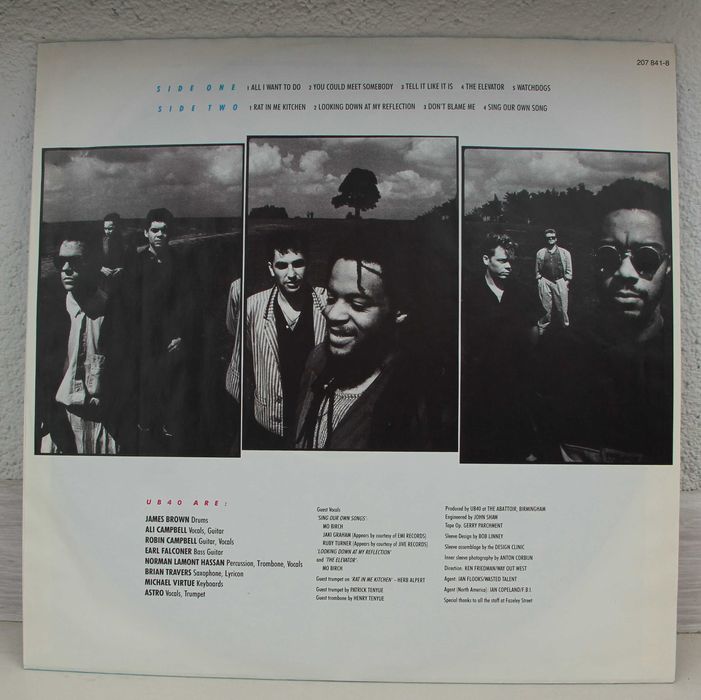 LP UB 40 -  Rat in the kitchen  Virgin Records , Distribute Germany