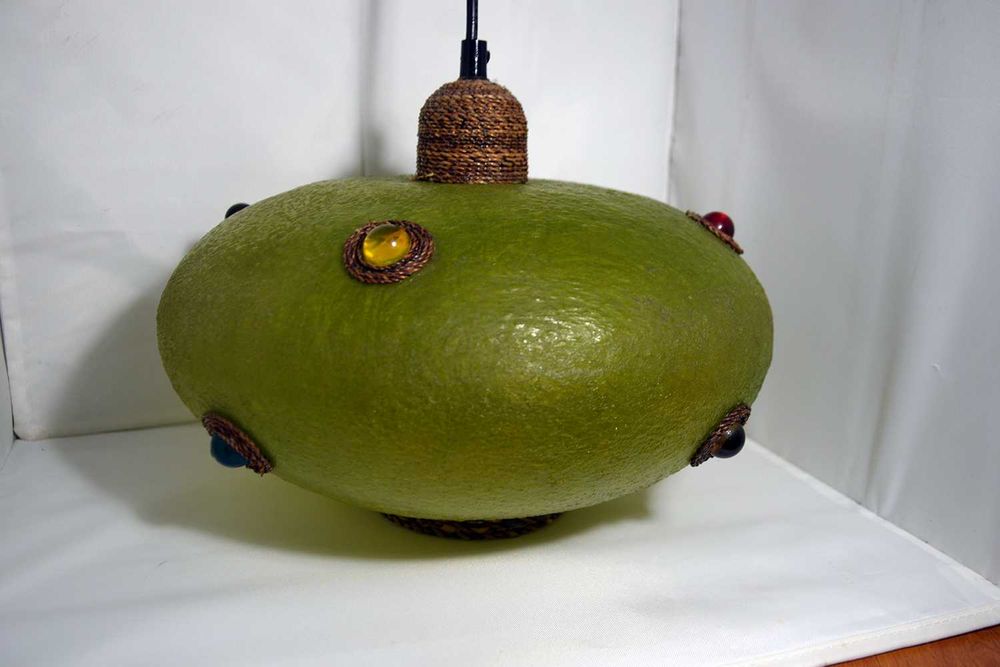 Candeeiro de teto Vintage Tarogo Verde