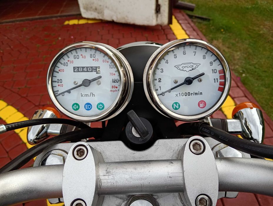 Motocykl Orcal Astor 125 YBR 125