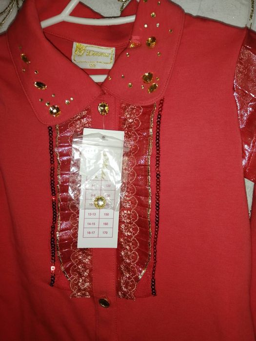 Блузка на дівчинку