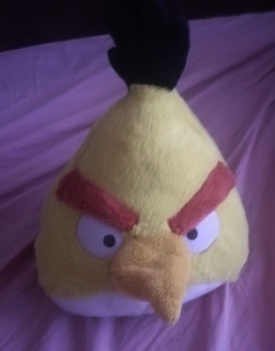 Плюшевая игрушка Angry Birds (Чак)
