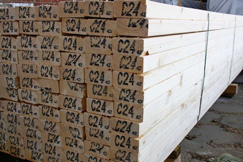 DREWNO KONSTRUKCYJNE C24 45 x 95  Jelenia Góra