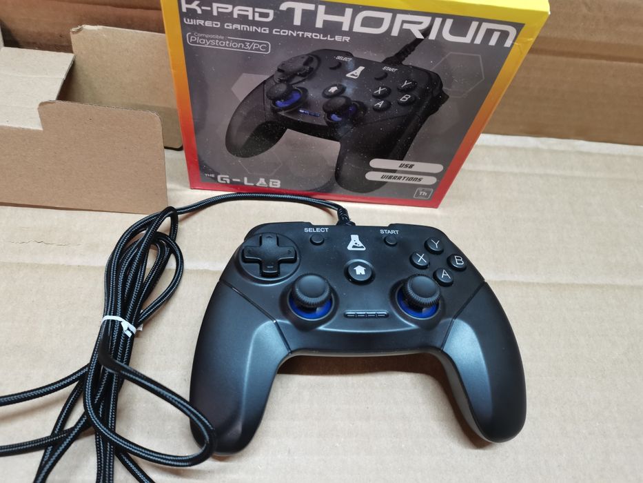 THE G-LAB K-Pad Thorium Przewodowy kontroler gier USB PC & PS3 2szt.