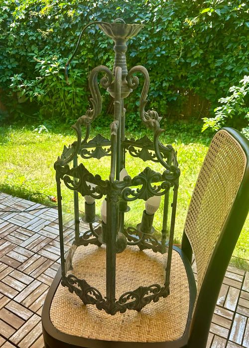 Lampa sufitowa Belldeco Klatka Grigio 2