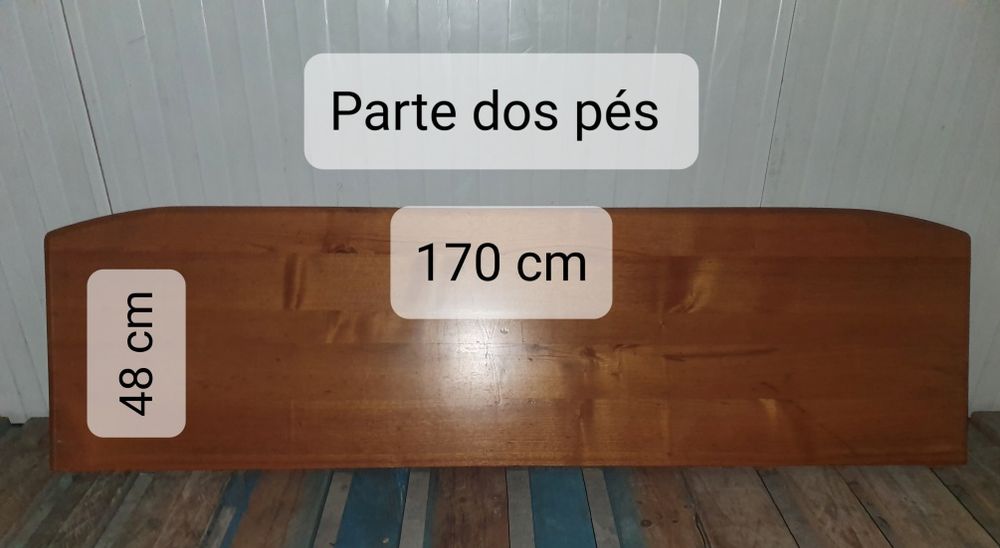 Cama madeira maciça 200cm x 160cm