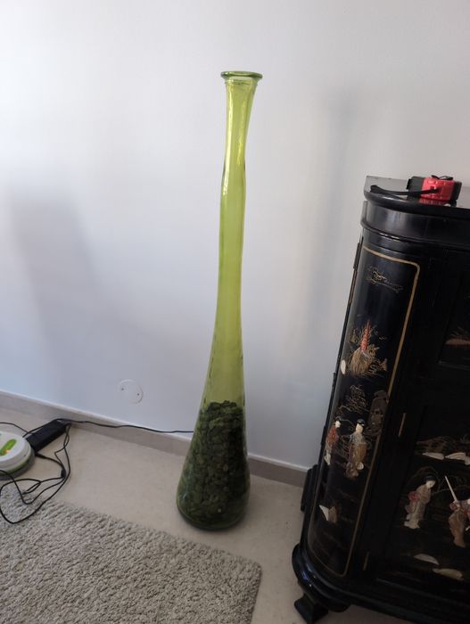 Vaso decorativo verde 120cm