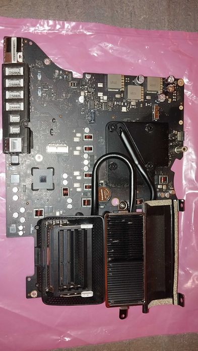 iMac A1312 A1419 27" по частям, материнка инвертор SSD шлейф корпус