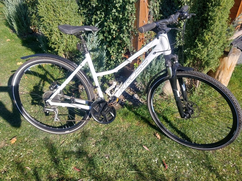 Rower KROSS EVADO 4.0 biały 19x28