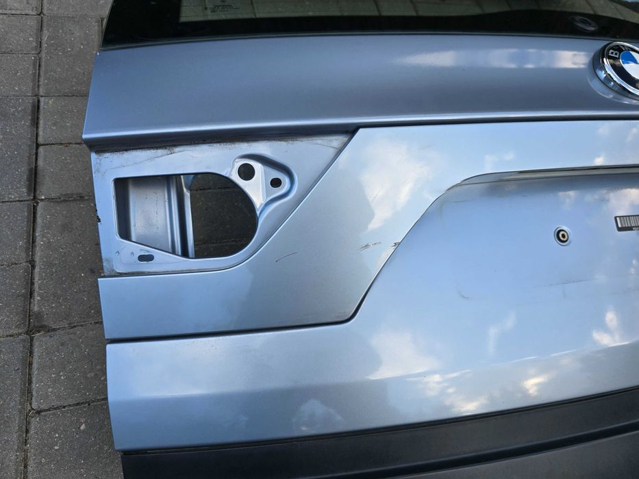 BMW X3 E83 Klapa Bagażnika Szyba Tył BLUEWATER 896/5 Org Lakier