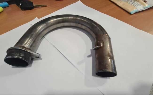 curva de escape esquerda Husaberg fe 501