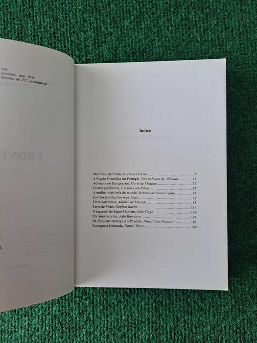 Fronteiras - Na Periferia do Império - 3.°s Encontros de Ficção Ciêntifica & Fantástico