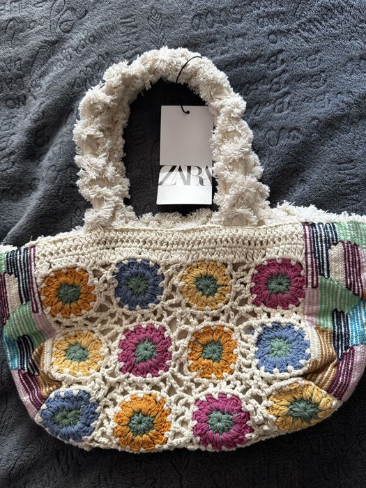 Сумка Zara як на пляж так в в місті підходе