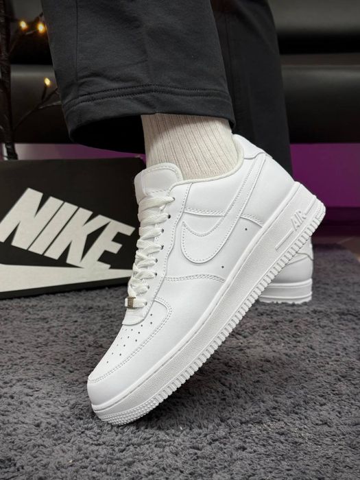 Nike Air Force 1 white білі форси унісекс 36-46