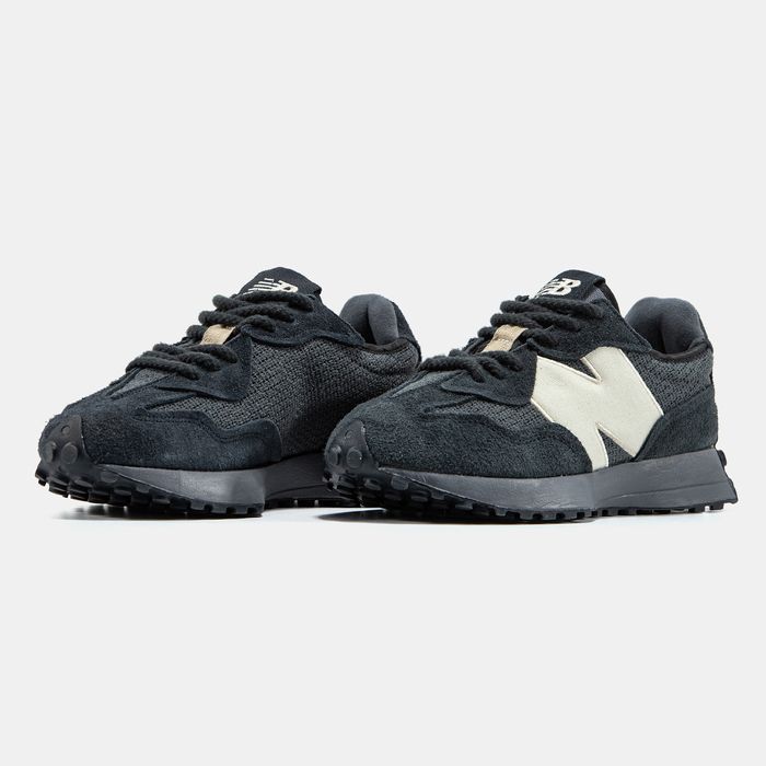 Кросівки Кроссовки New Balance 327 Black White Кросовки повсякденні