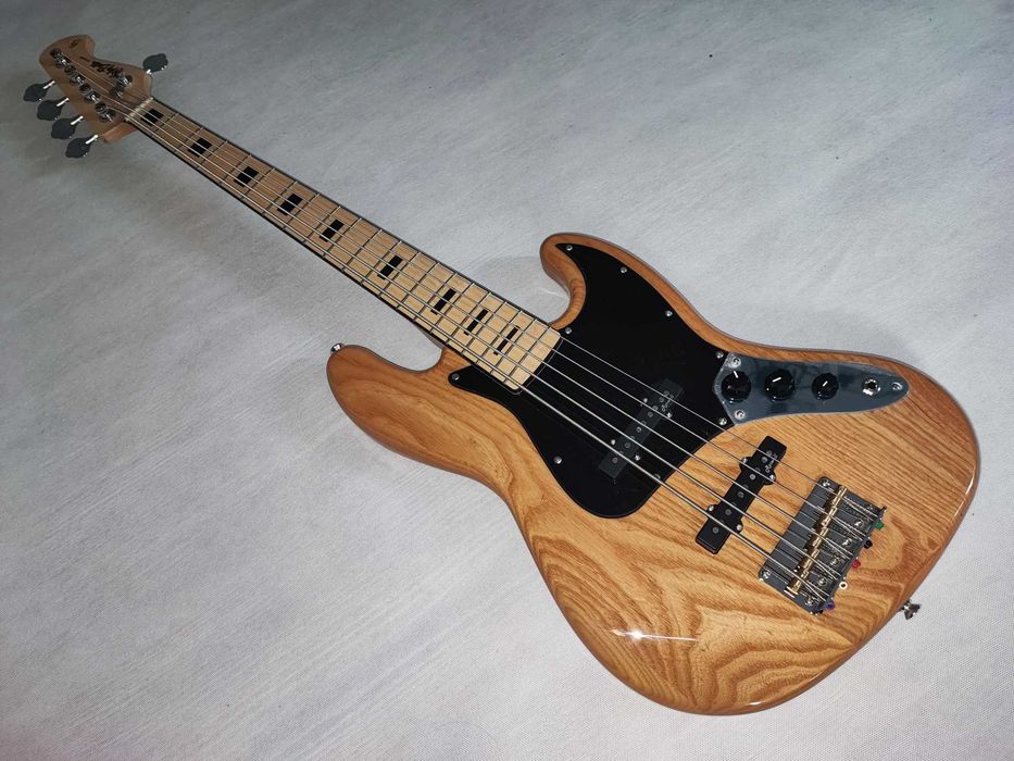 Harley Benton JB-75-5MN NA gitara basowa 5-strunowa -wyregulowana!