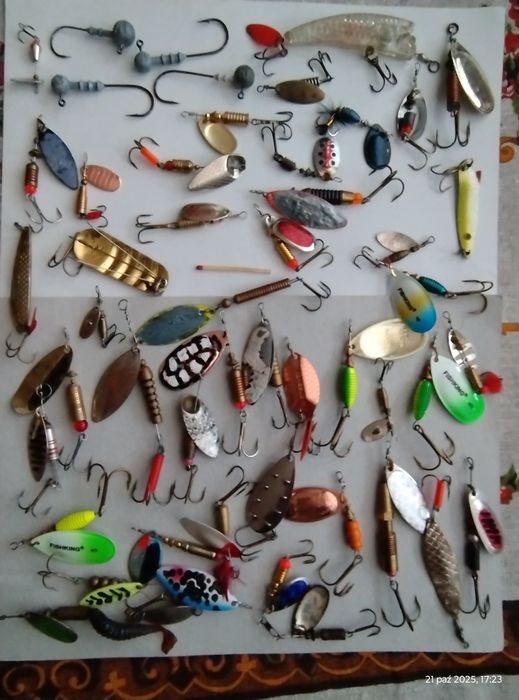 Błystki obrotowe i wahadłowe