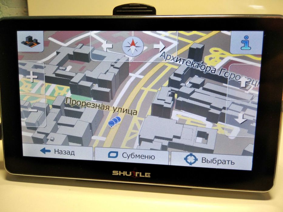 GPS навигатор Shuttle 6”. Грузовой! Свежие карты 2025. Полный комплект