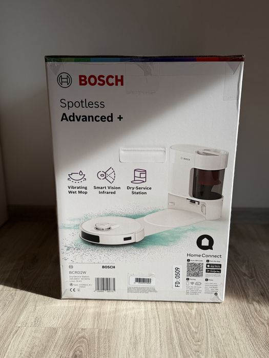 Robot sprzątający BOSCH BCRD2W odkurzacz  mopujacy
